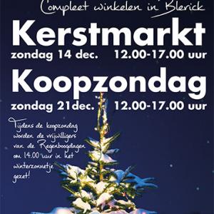 Kerstmarkt poster