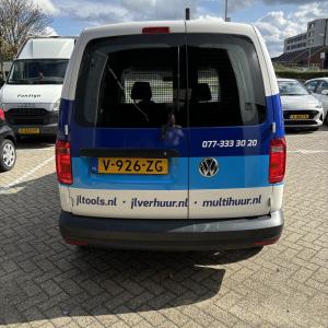 VW Caddy voor JL Tools beletterd / gewrapt